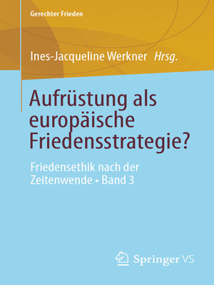cover image of Aufrüstung als europäische Friedensstrategie?